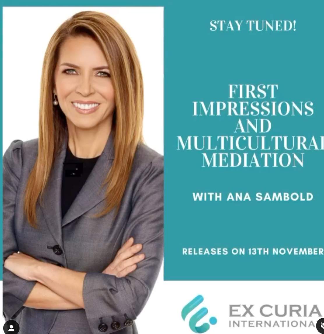 First Impressions & Multicultural Mediations episode of Discourse & Disclosure with ECI